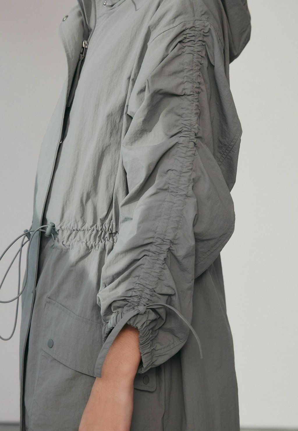 Дождевик/водоотталкивающая куртка LONGLINE SHOWER RESISTANT REGULAR FIT Next, цвет grey