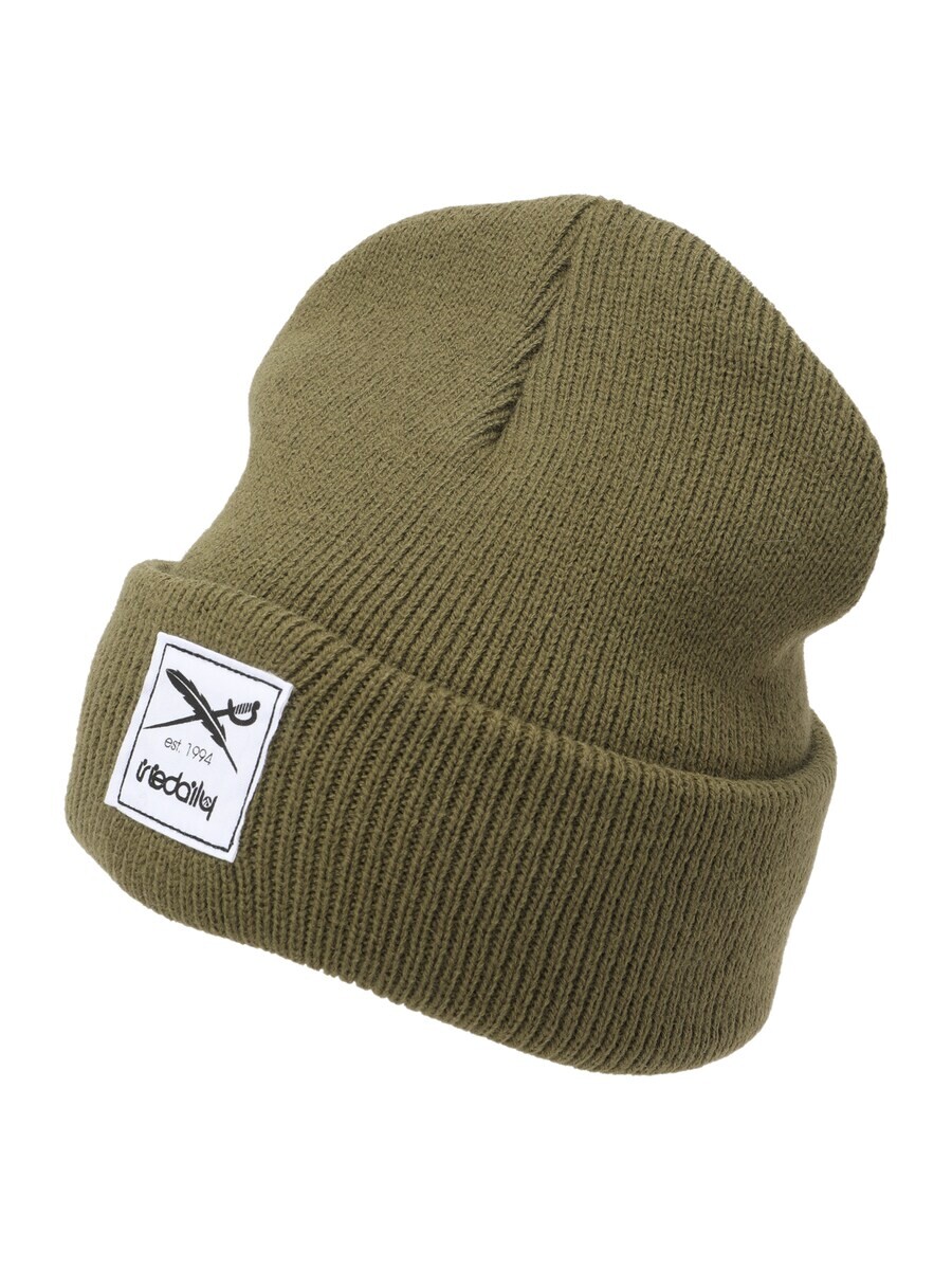

Шапка Iriedaily Beanie Smurpher Heavy, оливковый