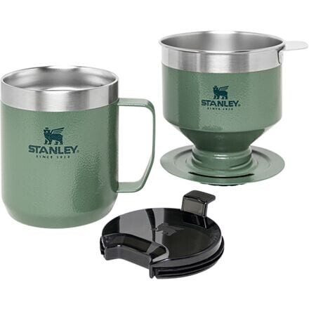 

Классический набор Perfect-Brew Pour Over Set Stanley, цвет Hammertone Green