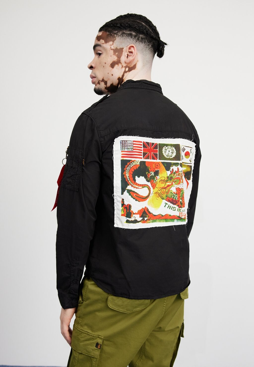 

Рубашка Dragon Shirt Alpha Industries, черный
