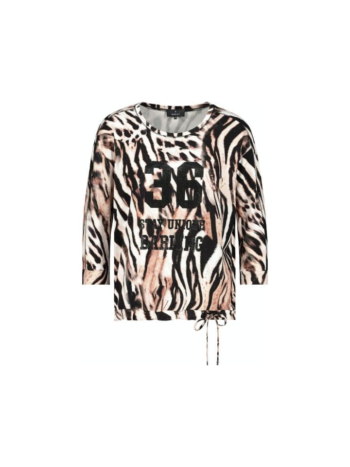 

Футболка monari Rundkragen Langarmshirt, цвет uni
