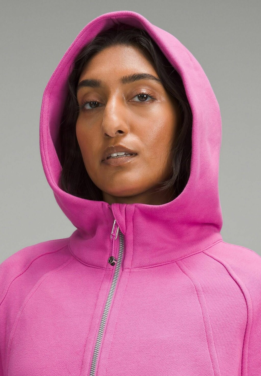 

Толстовка с капюшоном SCUBA OVERSIZED HALF-ZIP lululemon, розовый