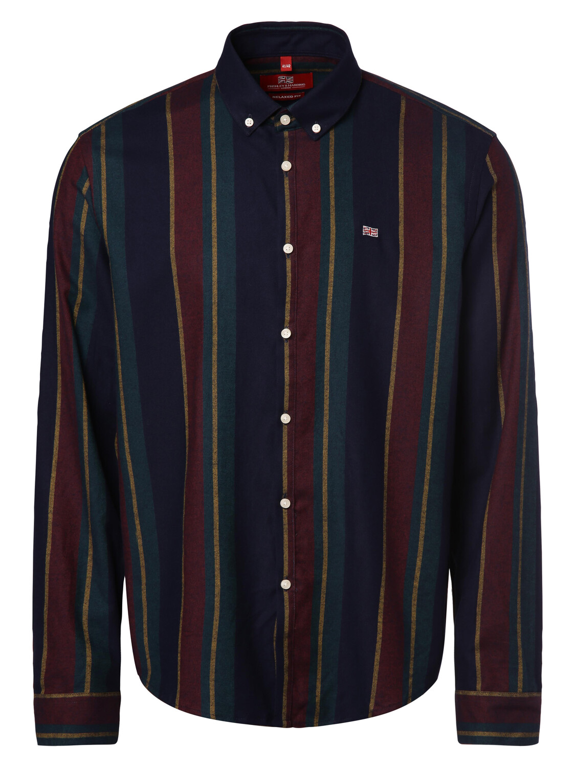 

Рубашка Finshley & Harding London, цвет bordeaux marine