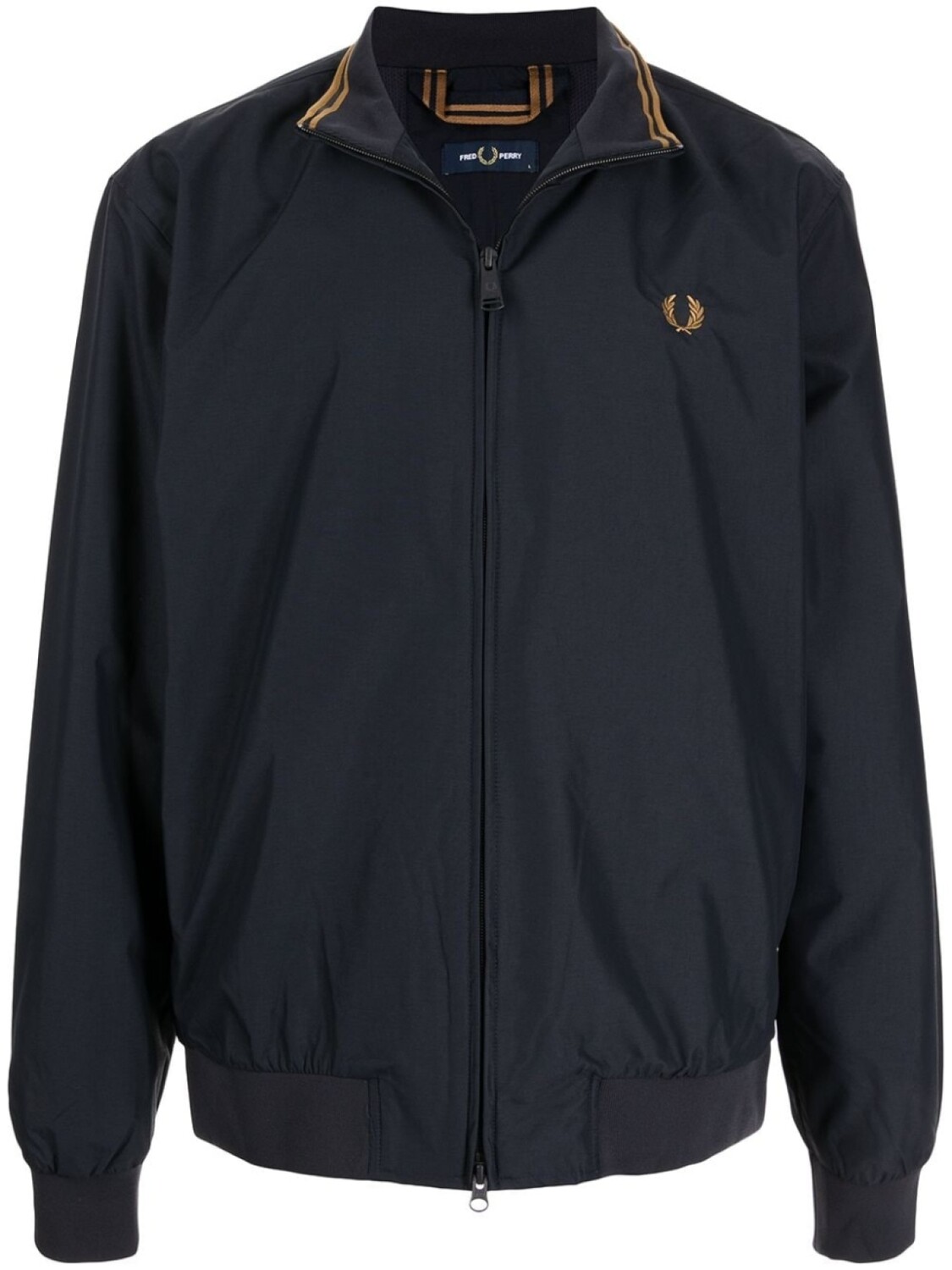 

Fred Perry легкая куртка с вышитым логотипом, синий