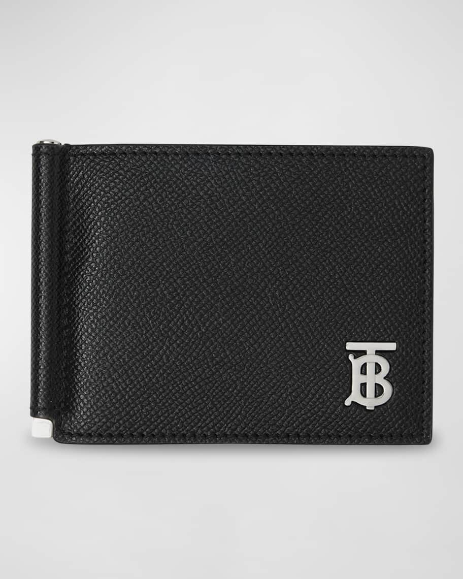

Мужской кожаный кошелек с зажимом для денег TB-Plaqué Burberry