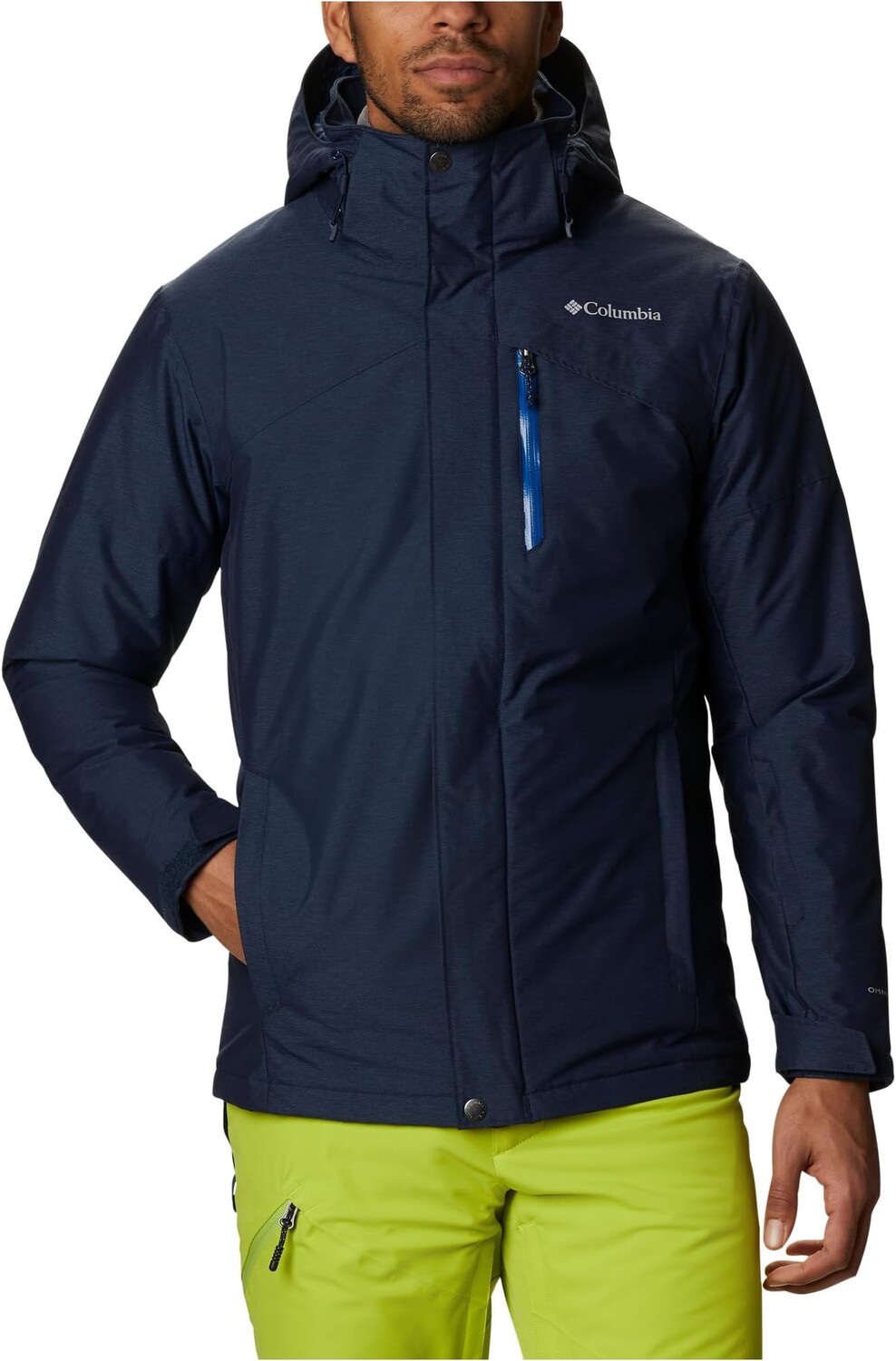 

Куртка Last Tracks Jacket Columbia, цвет Collegiate Navy Melange/Bright Indigo