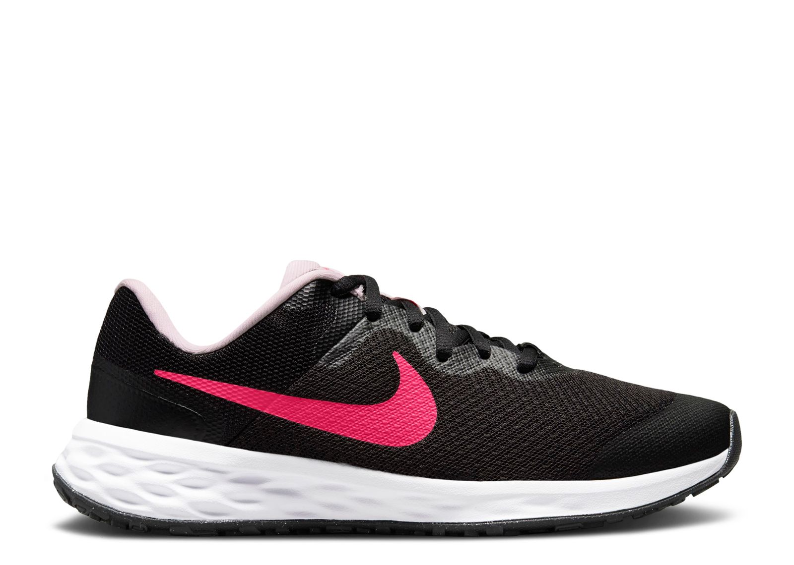 Кроссовки Nike Revolution 6 Gs 'Black Hyper Pink', черный кроссовки нейтрального цвета nike revolution 6 psv nike цвет black hyper pink pink foam