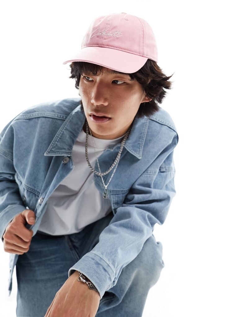 

Carhartt WIP — Delray — Кепка розовая