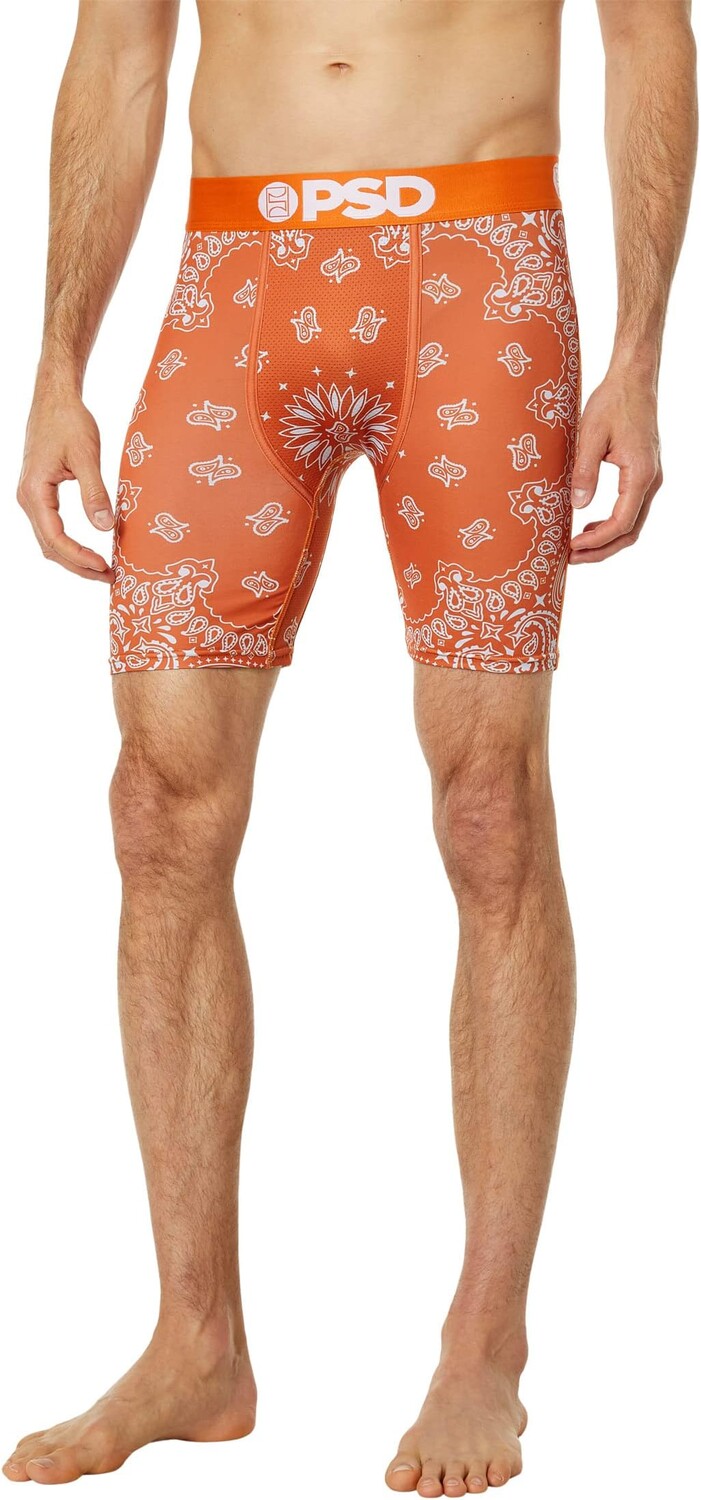 

Трусы-боксеры PSD, цвет Orange/Burnt Orange Bandana
