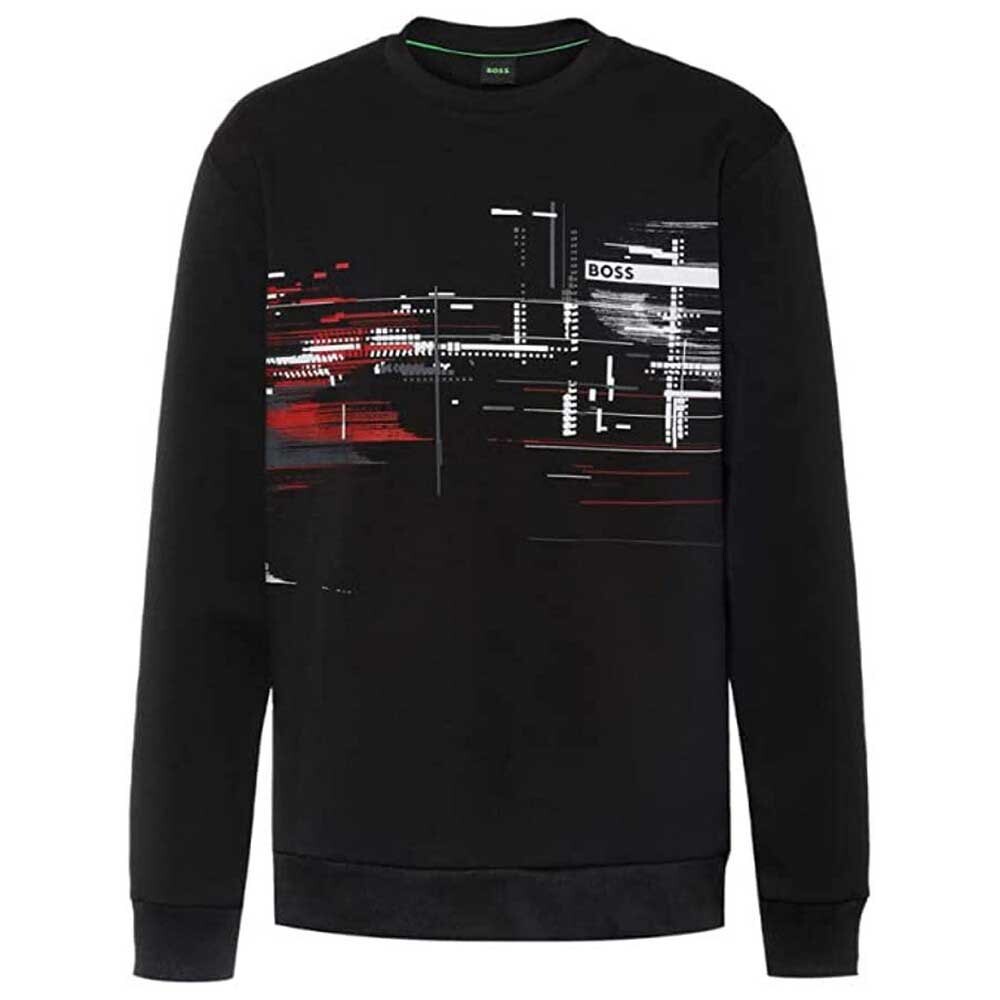 

Толстовка BOSS Salbonic 10246774 01, черный