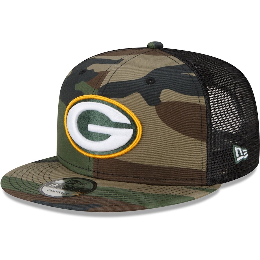 

Бейсболка New Era Green Bay Packers, камуфляж