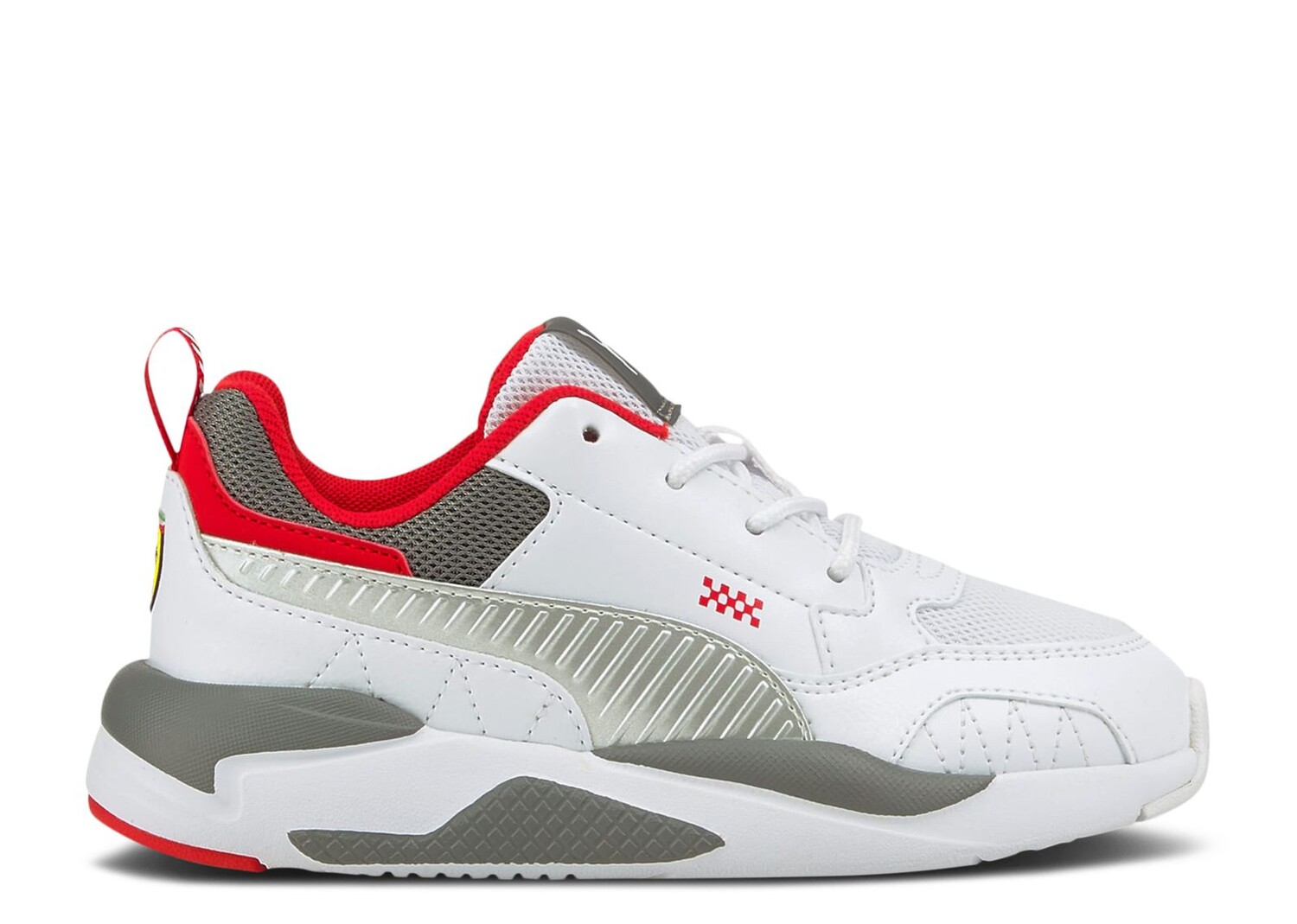 

Кроссовки Puma Scuderia Ferrari X X-Ray 2 Ac Little Kid 'White Smoked Pearl', белый