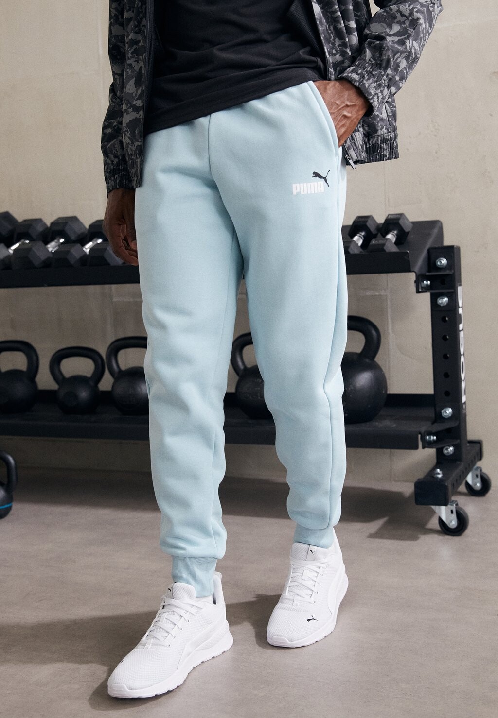 

Тренировочные брюки Puma, бирюзовый