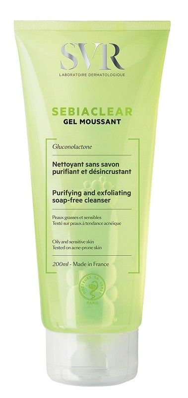 

SVR Sebiaclear Gel Moussant гель для лица, 200 ml