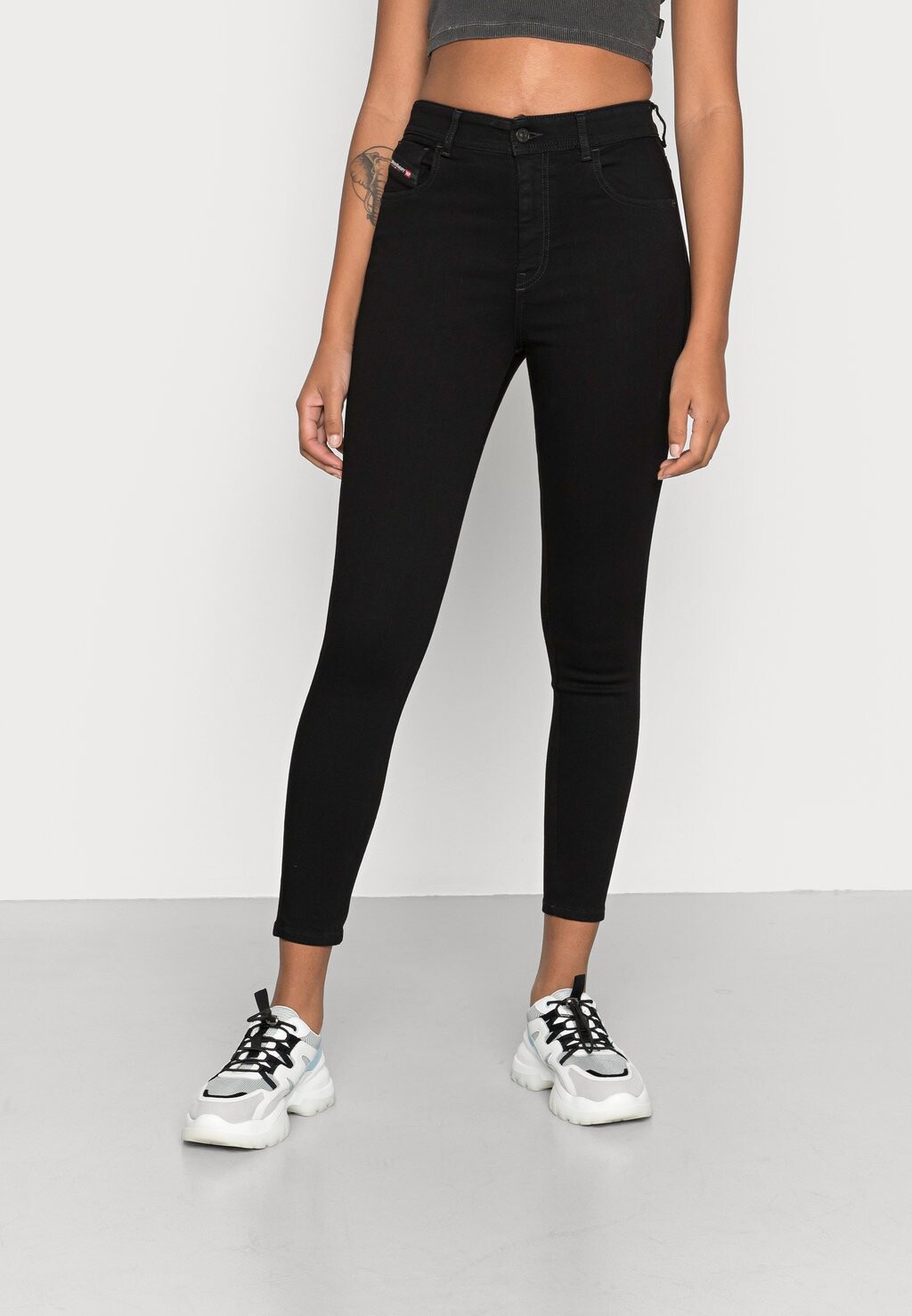 

Джинсы Skinny Fit Diesel, черный