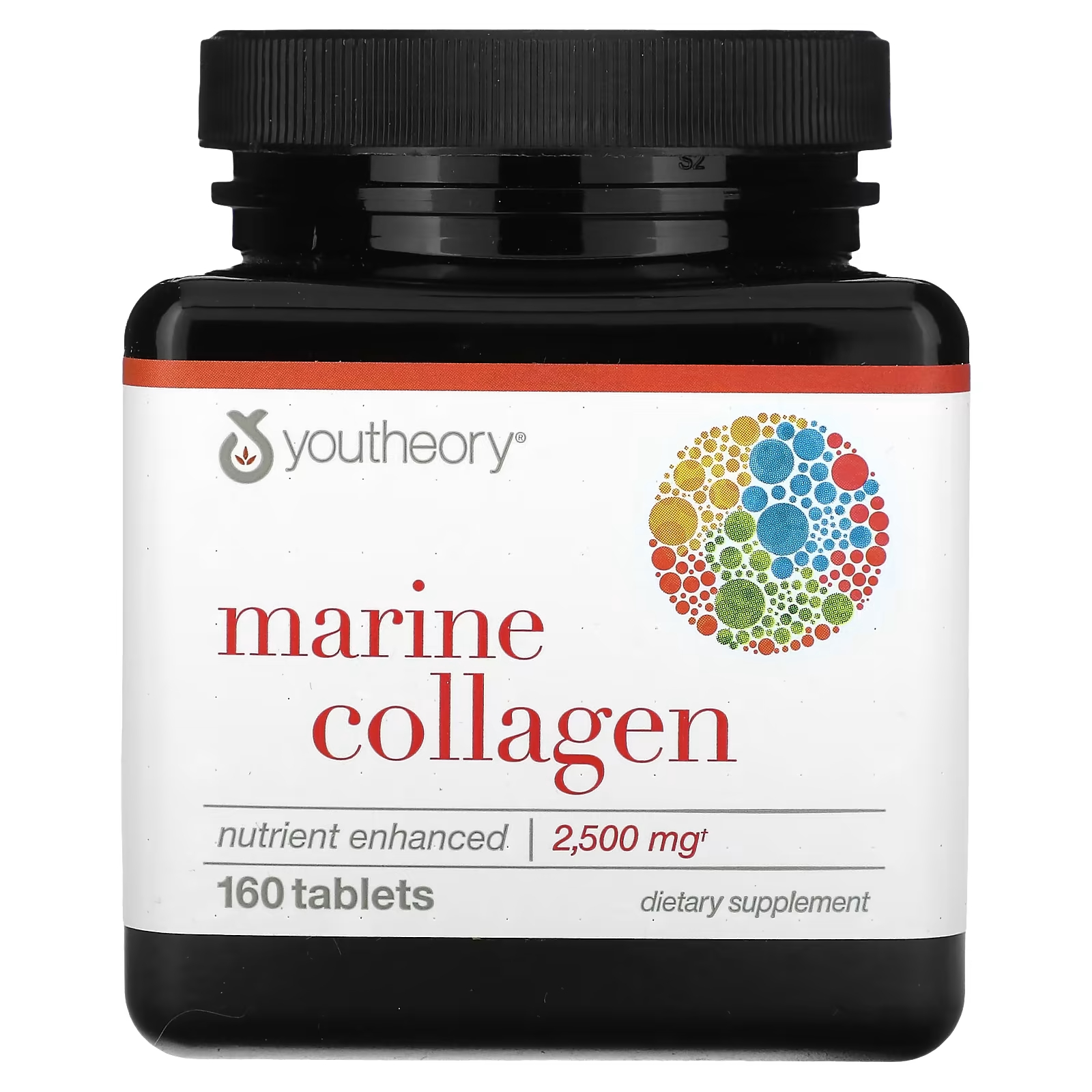 Морской коллаген Youtheory 2500 мг, 160 таблеток