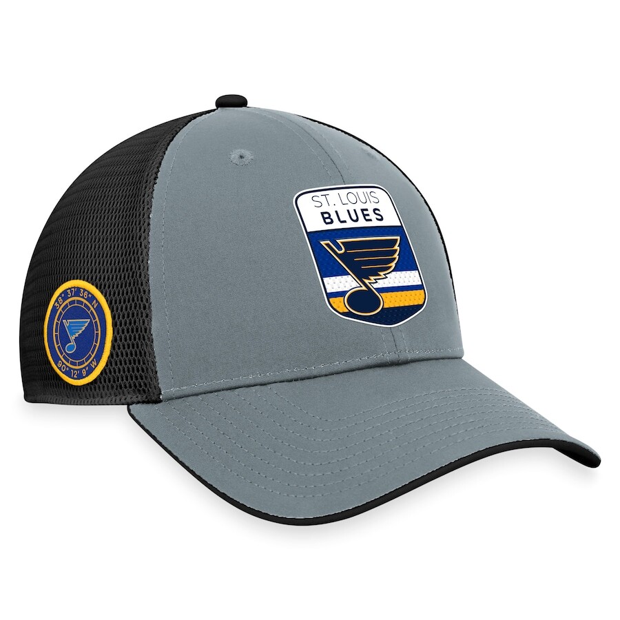 

Бейсболка Fanatics Branded St Louis Blues, серый