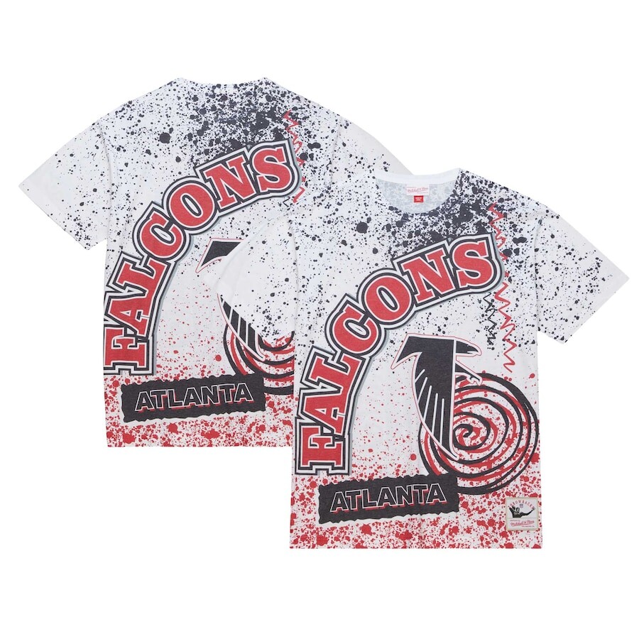 

Футболка с коротким рукавом Mitchell & Ness Atlanta Falcons, белый