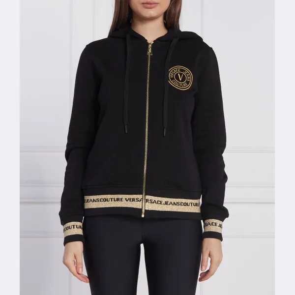 

Толстовка обычного кроя Versace, черный