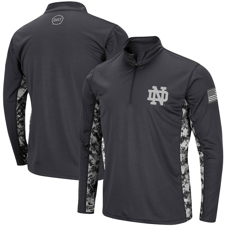 

Куртка Colosseum Notre Dame Fighting Irish, угольный