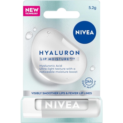 NIVEA Бальзам для губ Hyaluron Moisture Plus 5,2 г