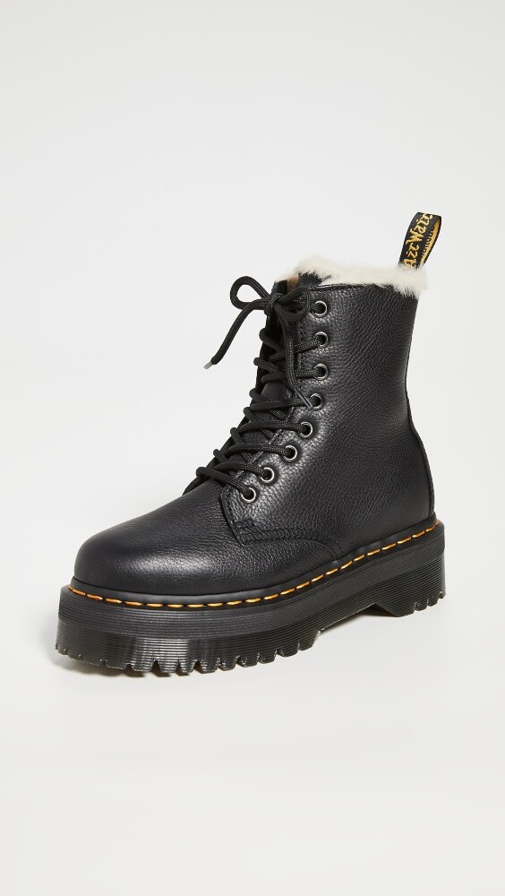 

Ботинки Dr. Martens Jadon FL 8 Eye, черный