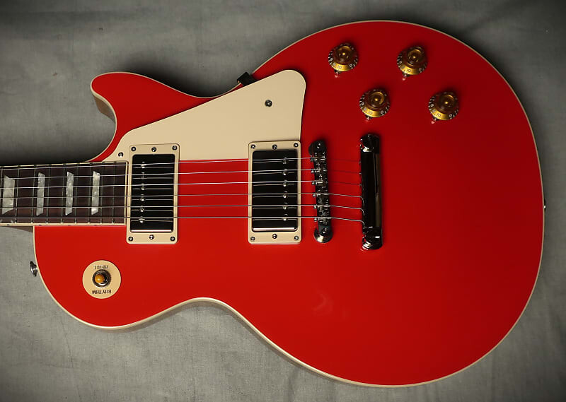 

Электрогитара Gibson Les Paul Standard '50s Plain Top 2023 Cardinal Red