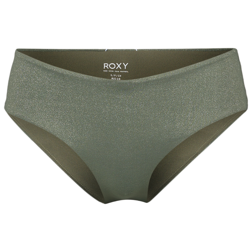 цена Низ бикини Roxy Women's Shiny Wave Bikini, цвет Agave Green