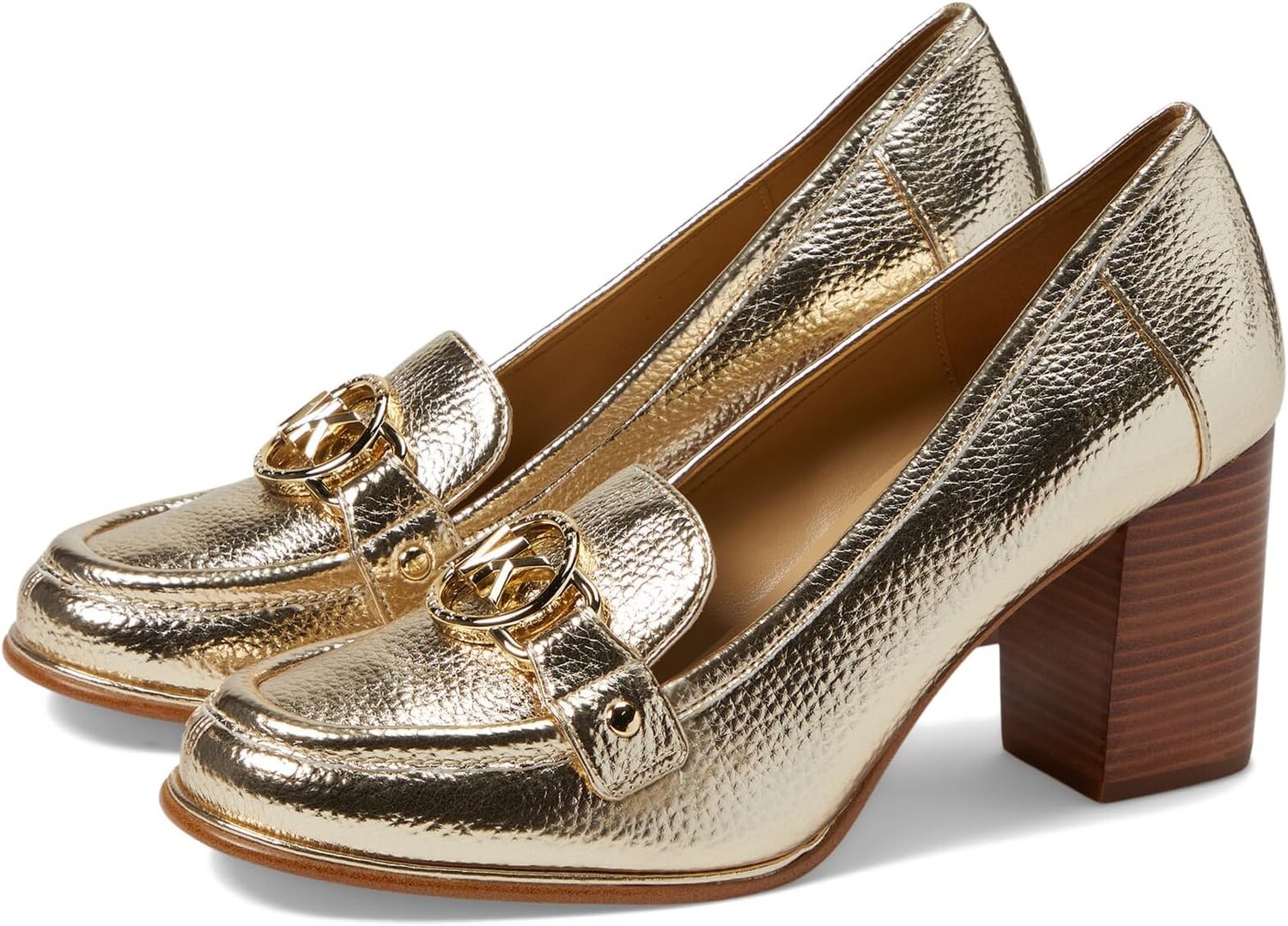 

Лоферы Rory Heeled Loafer MICHAEL Michael Kors, цвет Pale Gold
