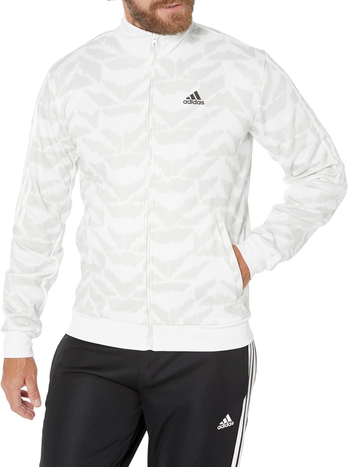 

Куртка Tiro Adventure Track Top adidas, белый