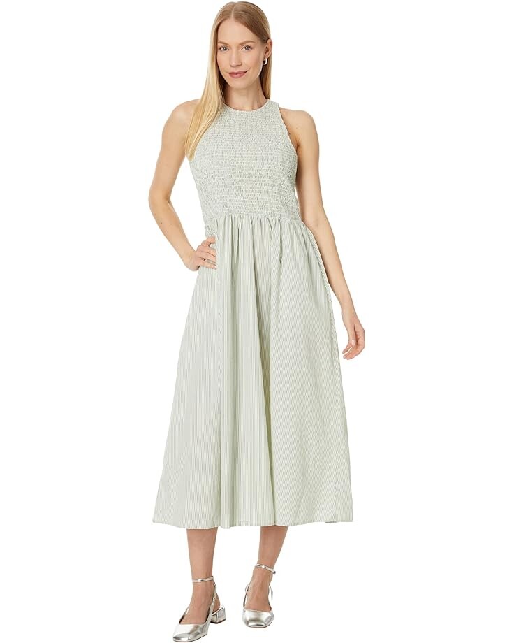 

Платье Madewell Selena, цвет Pistachio Stripe