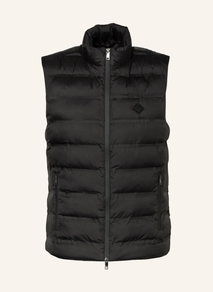 

Стеганый жилет Hackett London, черный