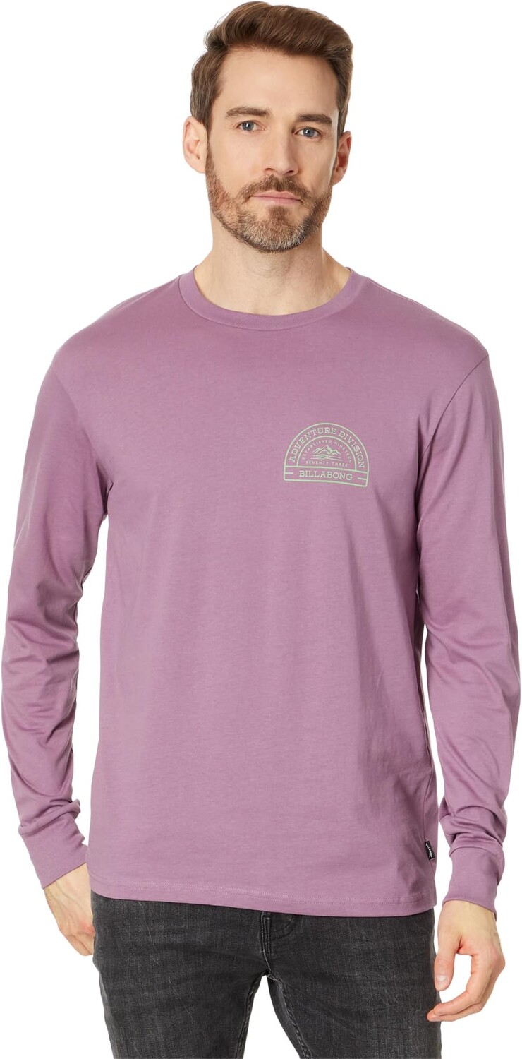 

Футболка Billabong Sun Up Long Sleeve Tee, цвет Plum