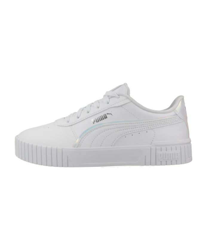 

Детские кроссовки Carina 2.0 с голографической отделкой Puma, белый