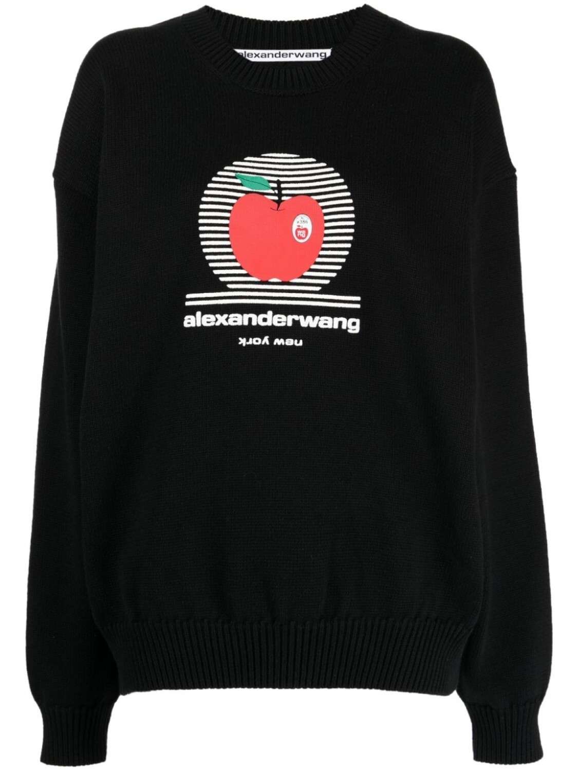 

Alexander Wang толстовка с графичным принтом, черный