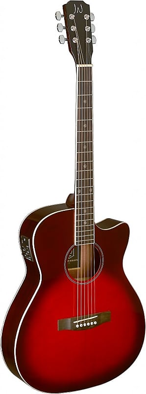 Акустическая гитара James Neligan BES-ACETRB Auditorium Solid Spruce Top Mahogany Neck 6-String Acoustic-Electric Guitar цена и фото