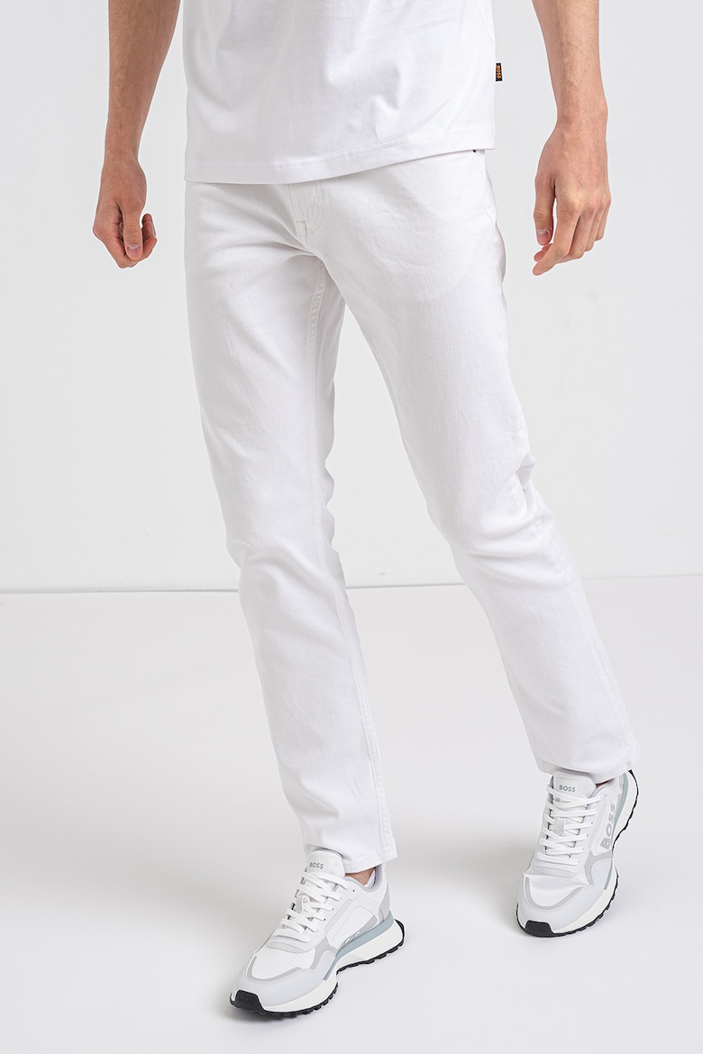 цена Делавэрские узкие джинсы Boss, белый