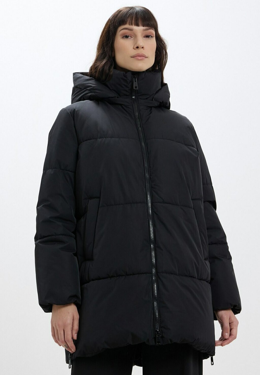 

Зимнее пальто Padded С Капюшоном Calliope, черный