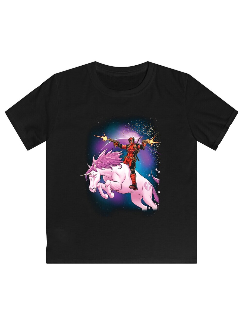 

Рубашка F4Nt4Stic Marvel Deadpool Space Unicorn, черный