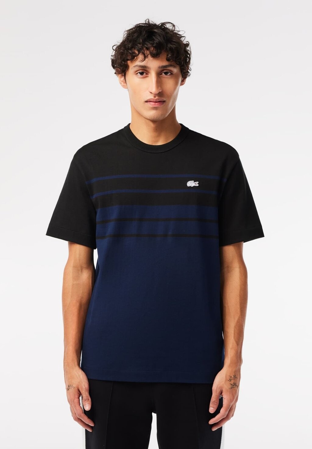 

Футболка с принтом Lacoste, синий