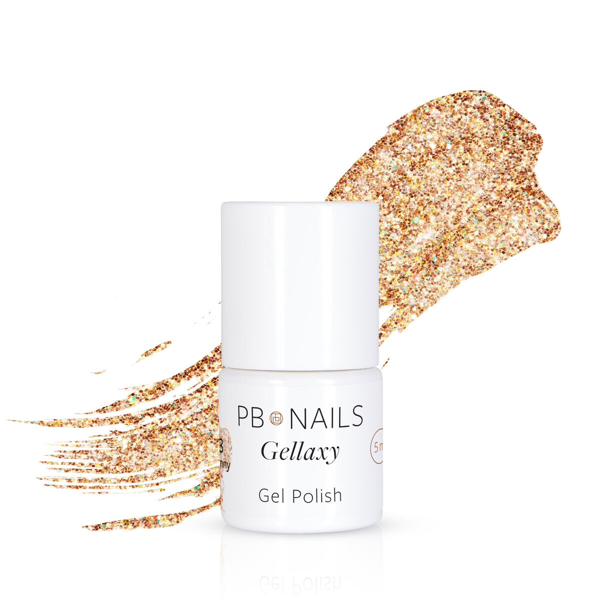 

PB NAILS Гибридный лак для ногтей GE403 Honey Bunny - 5 мл