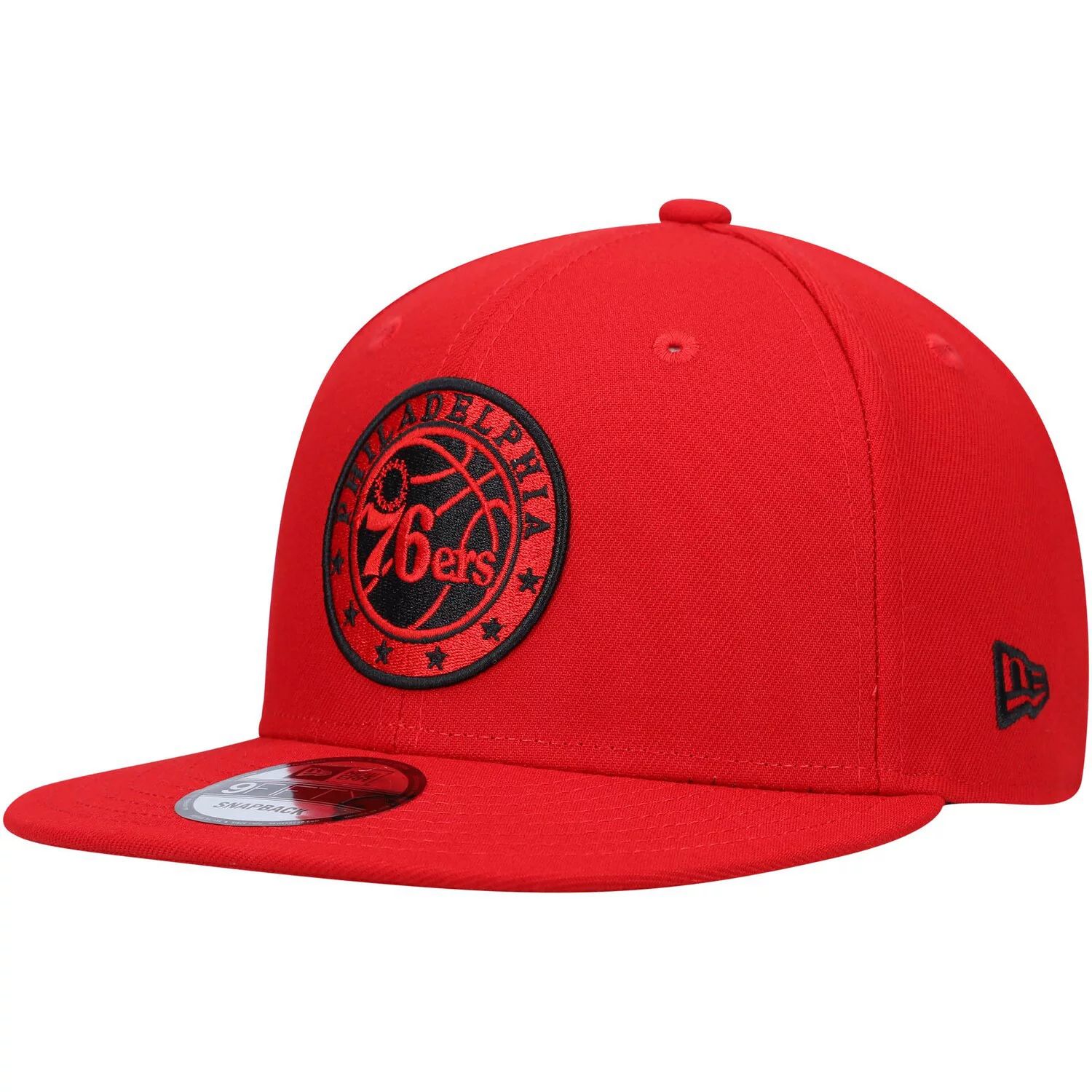 кепка specialized new era 9fifty snapback s logo hat light grey Мужская кепка New Era Red Philadelphia 76ers Logo 9FIFTY Snapback