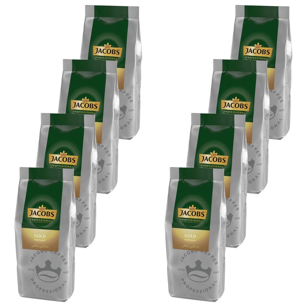 

Кофе растворимый JACOBS Professional Lösskaffee Gold растворимый кофе 8 пакетиков по 500 г Kozmos Teksti̇l