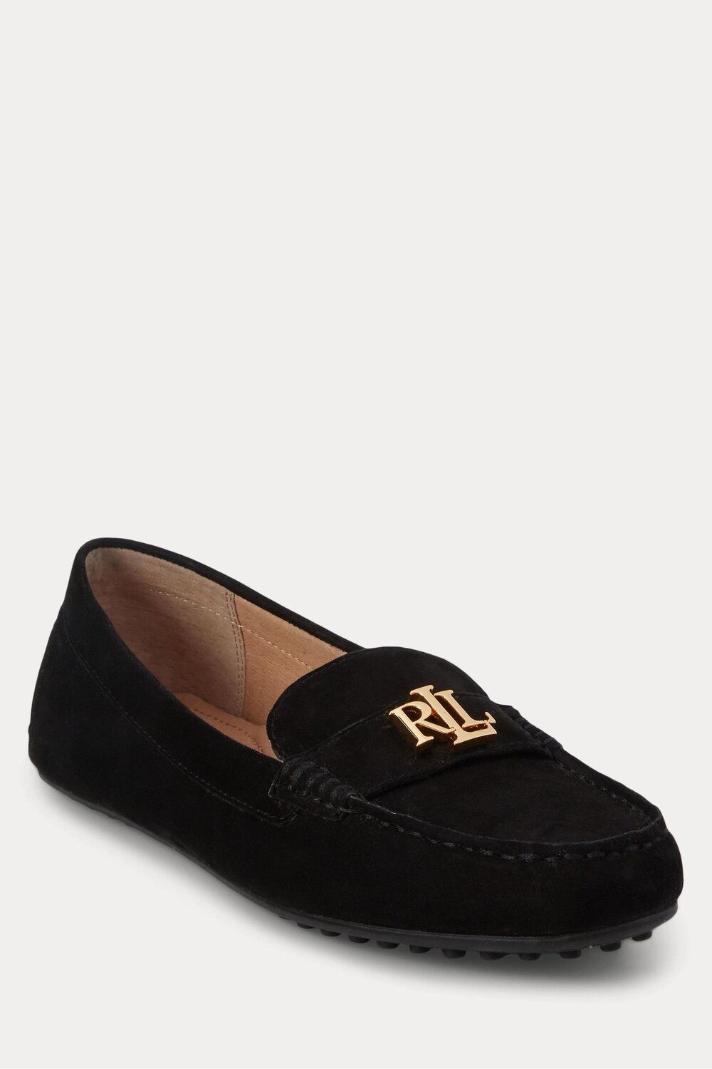 

Замшевые лоферы Barnsbury Lauren Ralph Lauren, черный