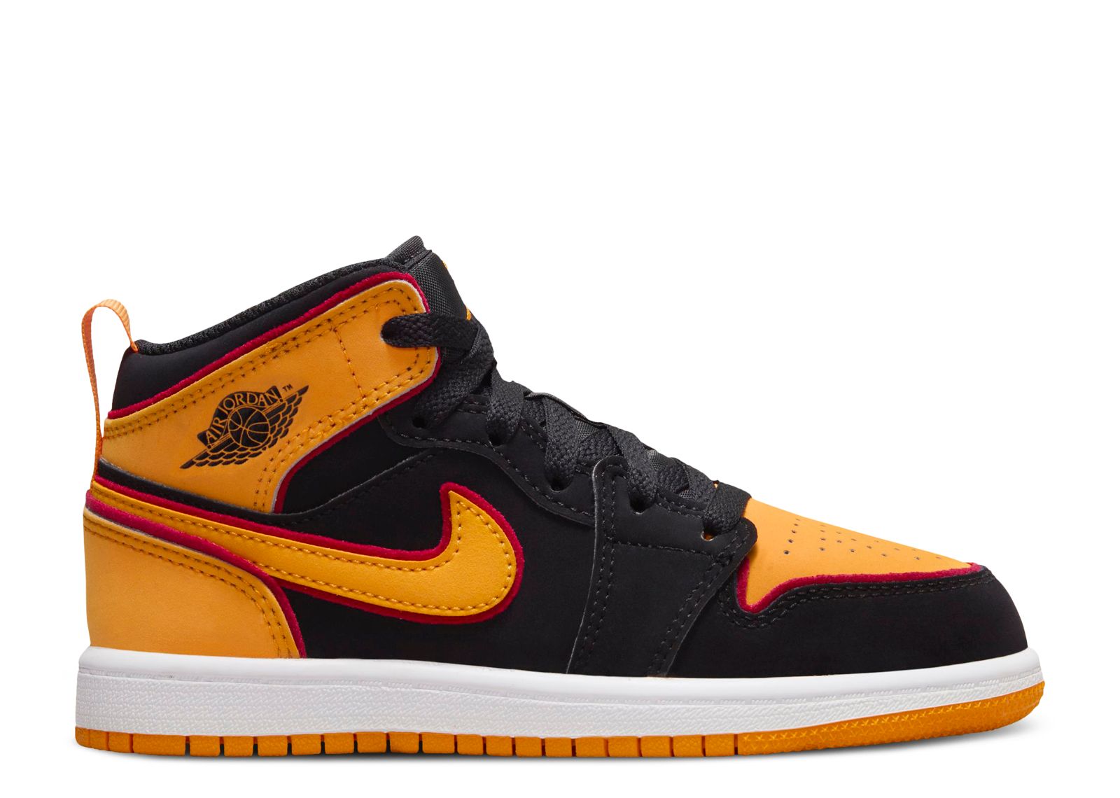 

Кроссовки Air Jordan Air Jordan 1 Mid Se Ps 'Vivid Orange', черный