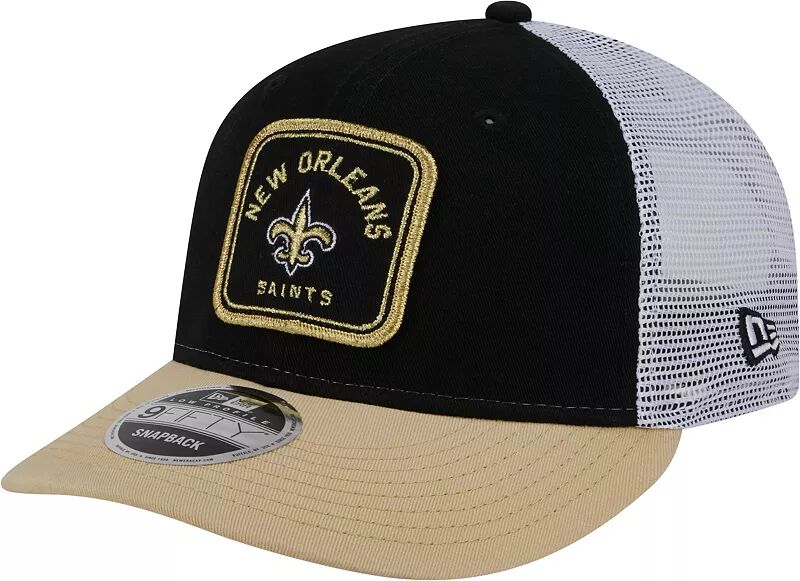 Мужская регулируемая шляпа New Era New Orleans Saints Squared Low Profile 9Fifty