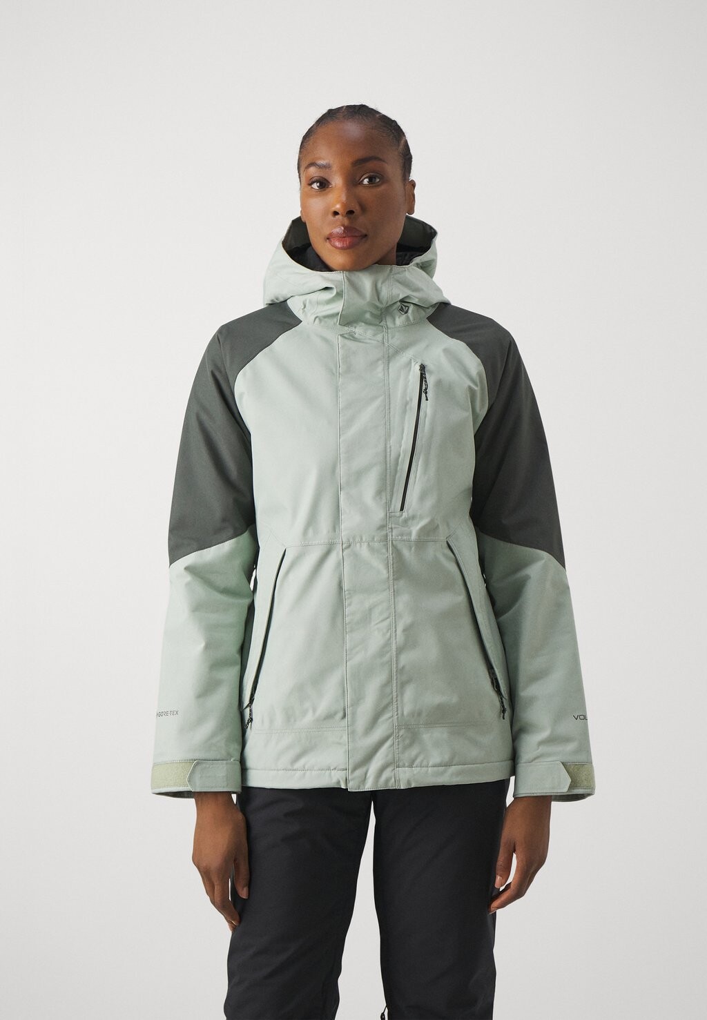 

Лыжная куртка ARIS GORE JACKET Volcom, цвет sage frost
