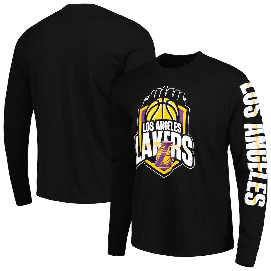 

Футболка с длинным рукавом Stadium Essentials Los Angeles Lakers, черный
