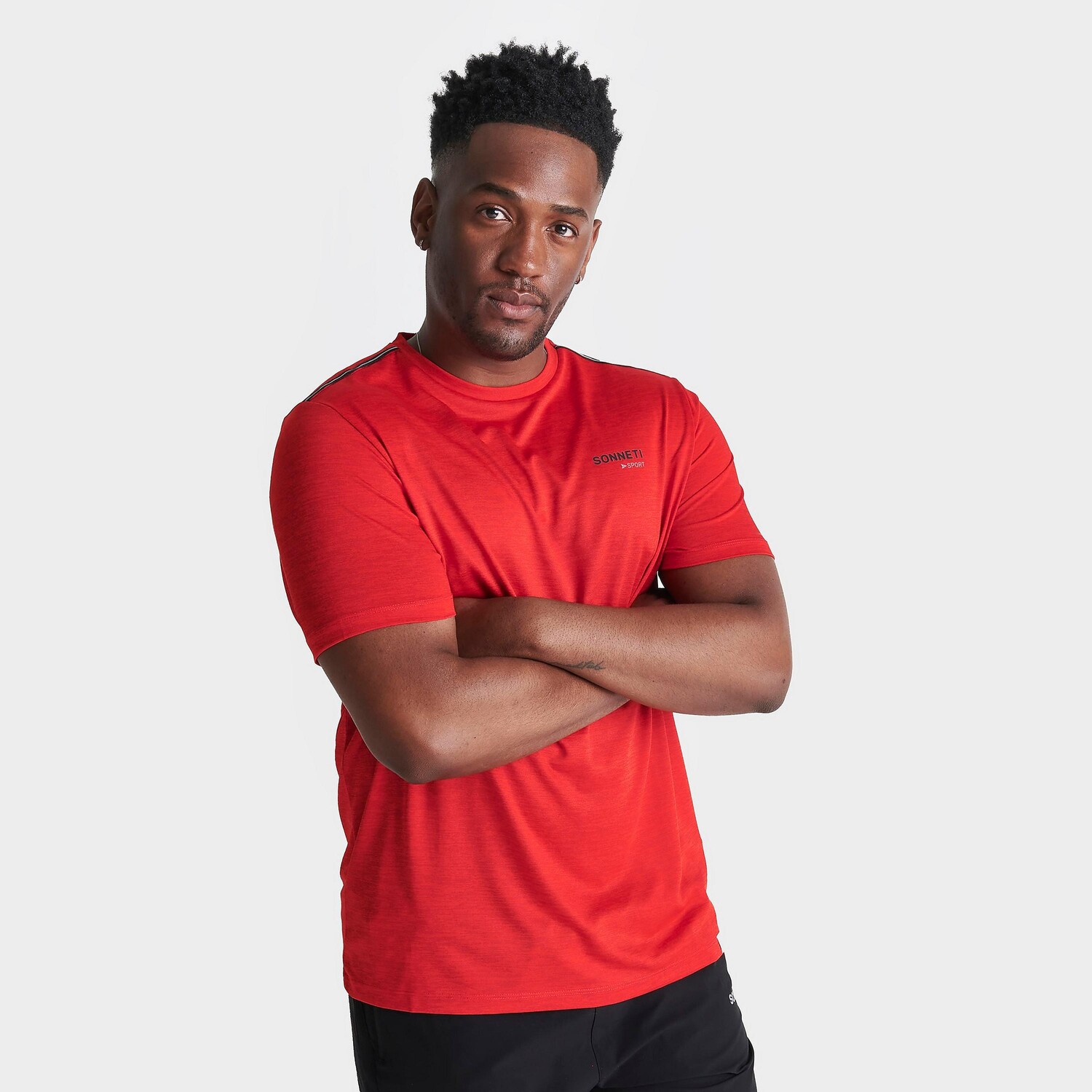 

Мужская футболка Sonneti Sport с логотипом, красный