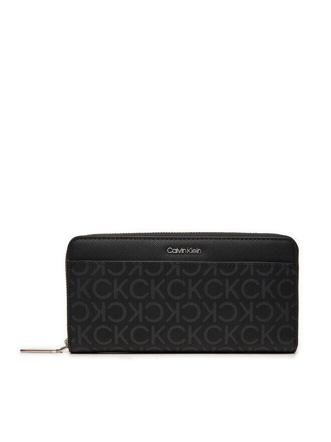 

Кошелек Ck Must Lg Zip Calvin Klein, черный